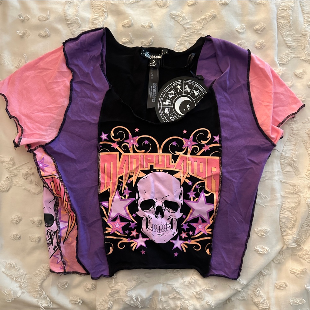 Patchwork Crop Top